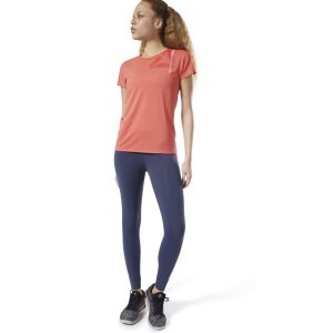 Reebok Lux 2.0 Tights Damen - Navy - DE 326-JFH